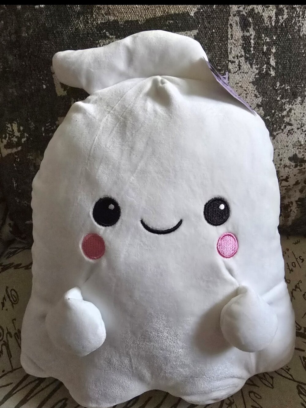Ghost Plush Pillow NWT